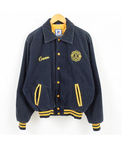 セール/ブランド古着】コーデュロイスタジャン アワードジャケット