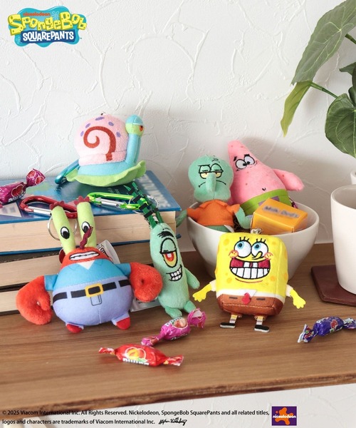 セール】【スポンジ・ボブ×BAYFLOW】SECRETヌイキーホルダー