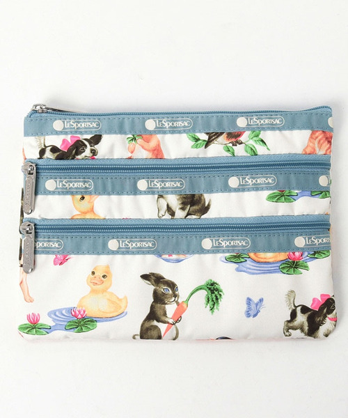 LeSportsac（レスポートサック）の「LARGE 3-ZIP ストーリーブック35