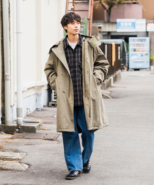 BEAMS HEART（ビームスハート）の「フード付き モッズコート（モッズ