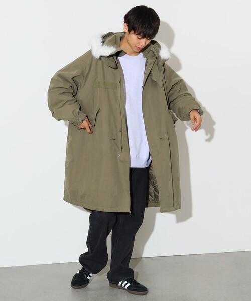 BEAMS HEART（ビームスハート）の「フード付き モッズコート（モッズ