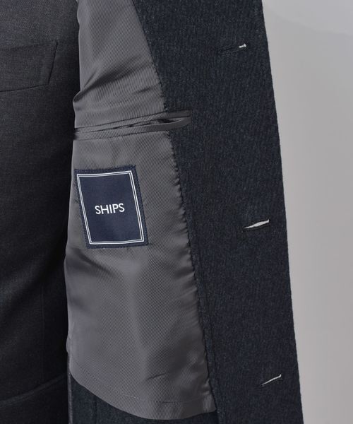 SHIPS（シップス）の「SD: ウール メルトン ソリッド カーコート