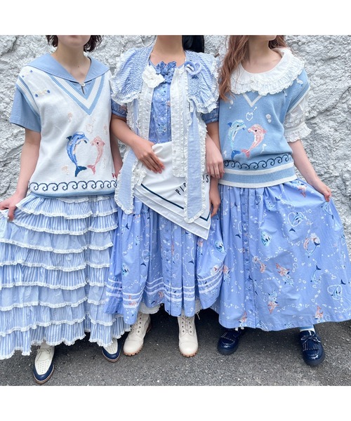 PINK HOUSE（ピンクハウス）の「いるかコサージュ（ブローチ