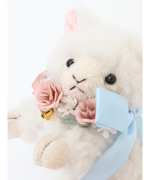 PINK HOUSE（ピンクハウス）の「ひつじぬいぐるみコサージュ（ブローチ