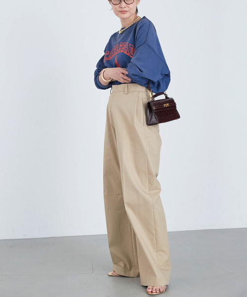 Deuxieme Classe（ドゥーズィエムクラス）の「*TUCK CHINO ワイド