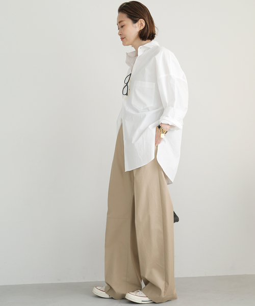 Deuxieme Classe（ドゥーズィエムクラス）の「*TUCK CHINO ワイド