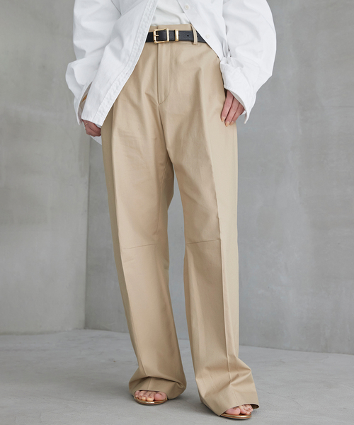 Deuxieme Classe（ドゥーズィエムクラス）の「*TUCK CHINO ワイド