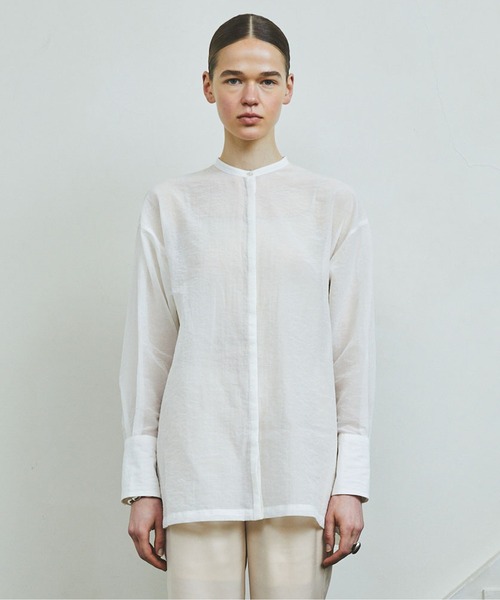 ENOF（イナフ）の「ユニセックス オーバーサイズスウェードシャツ