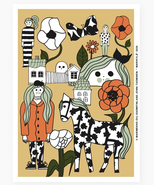 marimekko（マリメッコ）の「Marikyla/ART POSTER 50X70C（インテリア