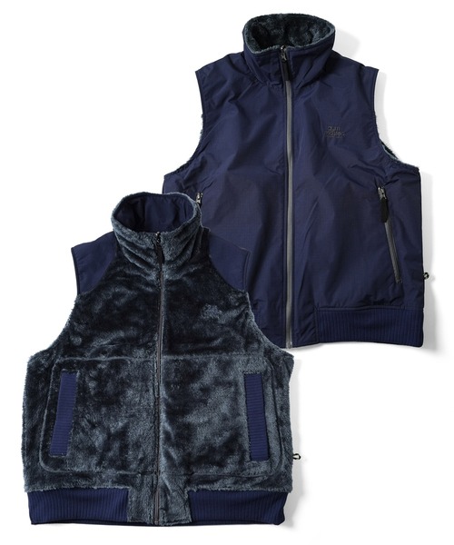 リバーシブルボアxリップストップベスト | ジムマスター（gym master