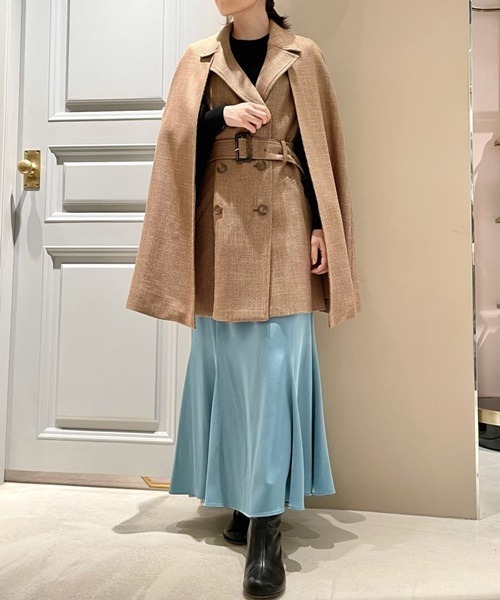 LILY BROWN（リリーブラウン）の「2WAYケープコート（その他アウター