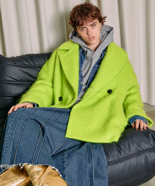 MAISON SPECIAL（メゾンスペシャル）の「Mohair Shaggy Coat/モヘア