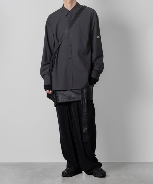 VEIN （ヴェイン）の「シンセティックレザー ラップスカートバッグ