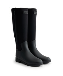 レディース リファインド アイレットバックル トールブーツ（レイン