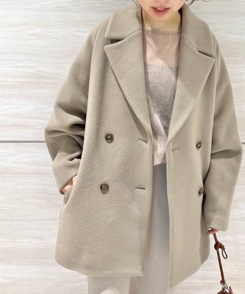 BABYLONE（バビロン）の「MANTECOミドルコート（チェスターコート