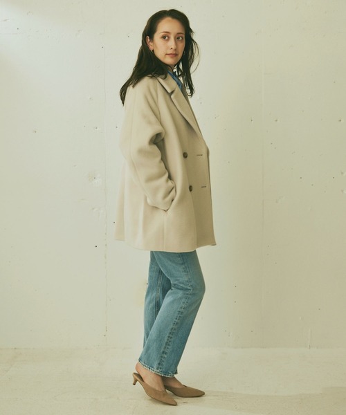 BABYLONE（バビロン）の「MANTECOミドルコート（チェスターコート