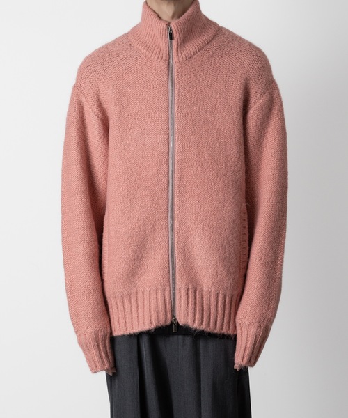 VEIN （ヴェイン）の「シャギーニット ドライバーズジャケット