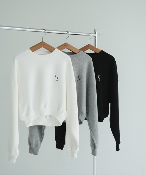 LOGO SHORT SWEAT TOPS（スウェット）｜CLANE（クラネ）のファッション