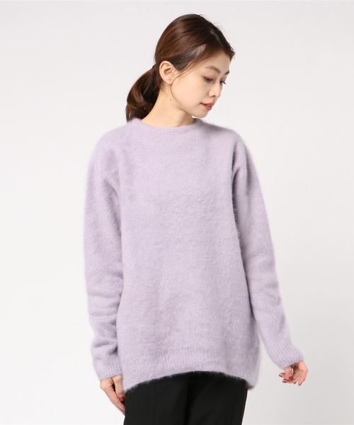 ATON（エイトン）の「ATON / カシミヤクルーネックニット（ニット