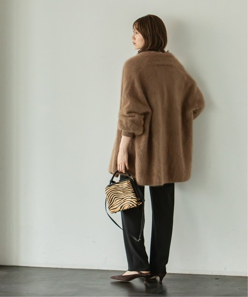 Noble（ノーブル）の「ファーニットパフカーディガン2◇（カーディガン