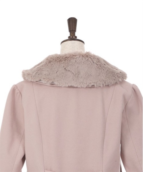 axes femme（アクシーズファム）の「裾レースショートコート（ステン