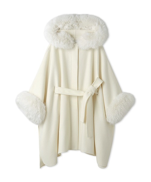 CELFORD（セルフォード）の「ファーポンチョコート（ポンチョ）」 - WEAR