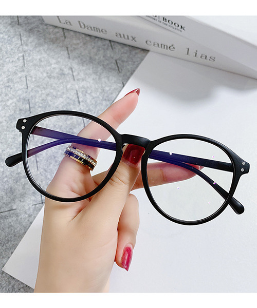 c.u.l】ユニセックス ボストンフレーム クリアレンズ 伊達メガネ