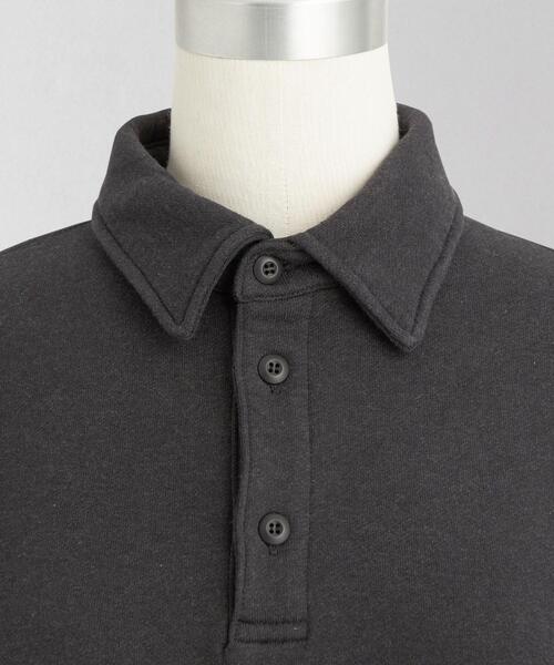 LOEFF（ロエフ）の「＜LOEFF＞コットン スウェット ポロシャツ