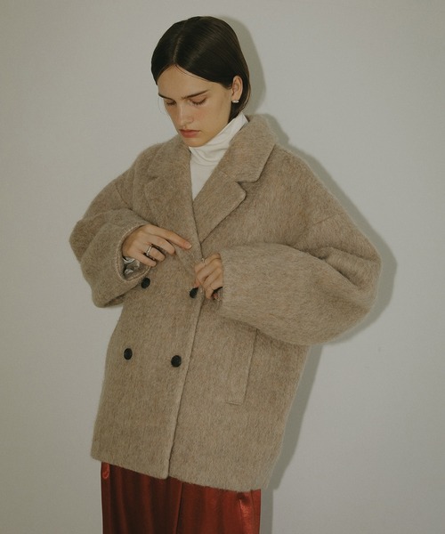 MANOF（マノフ）の「SHAGGY COCOON COAT（その他アウター）」 - WEAR