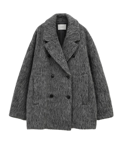 MANOF（マノフ）の「SHAGGY COCOON COAT（その他アウター）」 - WEAR