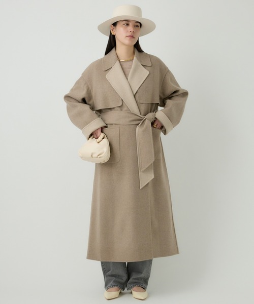 Chaos（カオス）の「Chaos(カオス)/スーパー180ウールコート（トレンチ