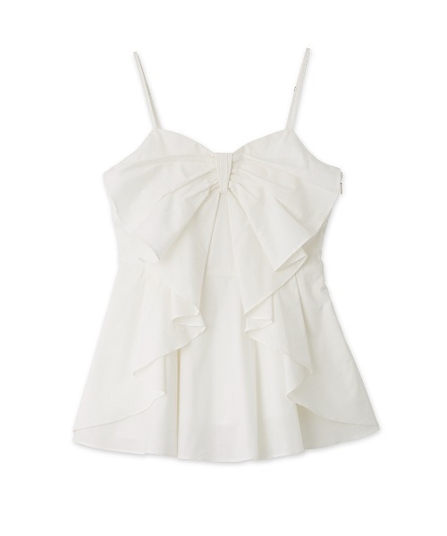 SNIDEL（スナイデル）の「リボンディティールブラウス（シャツ