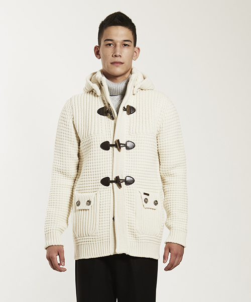 BARK（バーク）の「BARK ニットダッフル（ダッフルコート）」 - WEAR