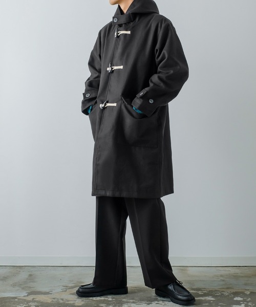 セール】【improves】メルトン オーバーサイズ ダッフルコート