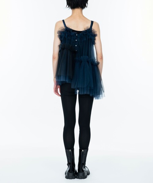 VIVIANO/ヴィヴィアーノ】アシンメトリーキャミトップ（キャミソール