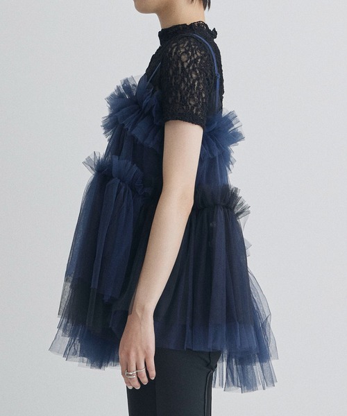 VIVIANO/ヴィヴィアーノ】アシンメトリーキャミトップ（キャミソール