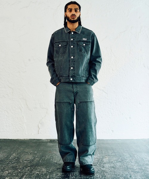 STUDDED DENIM PANTS（デニムパンツ）｜WIND AND SEA（ウィンダンシー