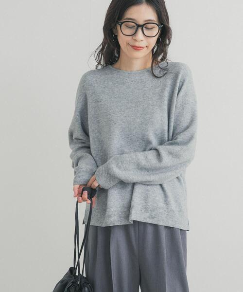 セール】ボートネックスムースプルオーバー（ニット/セーター）｜URBAN
