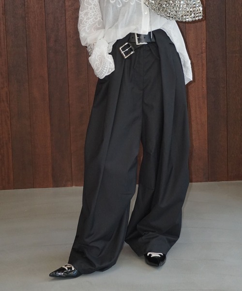 2way レースアップ ポインテッドシューズ chs25a015（パンプス