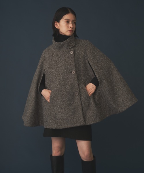 Shelly island（シェリーアイランド）の「ケープコート（ポンチョ