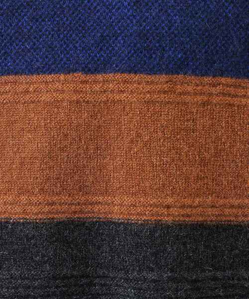 TAKEO KIKUCHI（タケオキクチ）の「◇【カシミヤ】フルカシ パネル柄