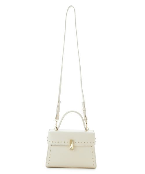 リュタン】ビジュースタッズポシェット（M）（ショルダーバッグ