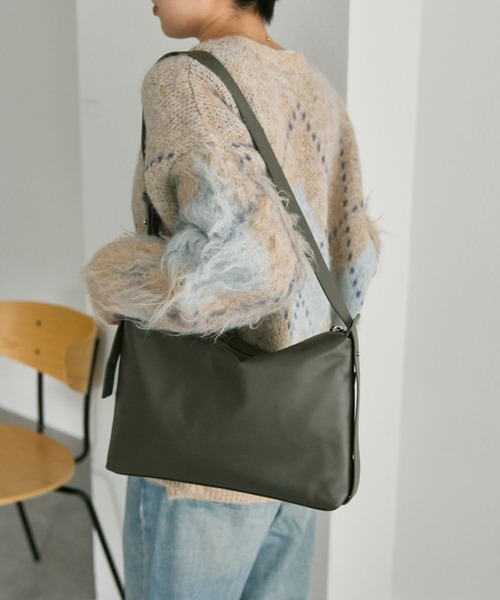 セール】《本革/480g》2WAYレザーショルダーバッグ（ショルダーバッグ