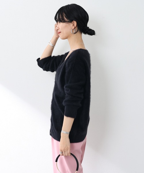 SHENERY（シーナリー）の「ファーカシミヤ3WAYニットカーディガン