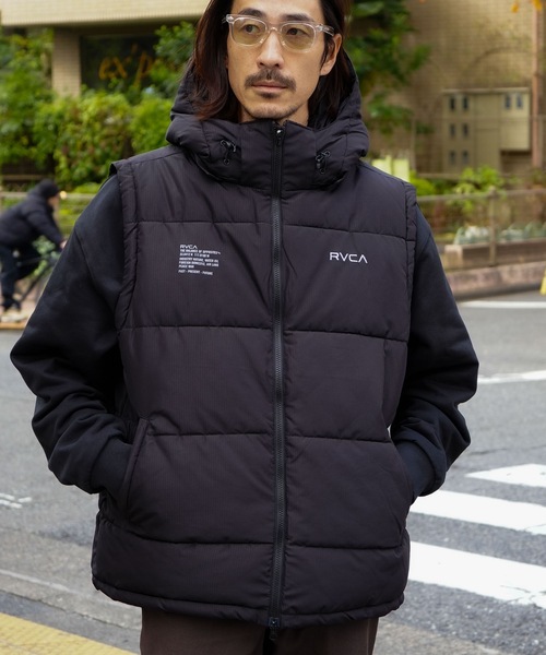 セール】RVCA メンズ RVCA PUFFER VEST ベスト 【2025年秋冬モデル