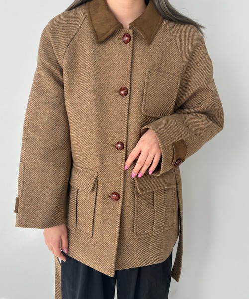 Fano Studios（ファノ ストゥディオズ）の「ラグランスリーブ ウール