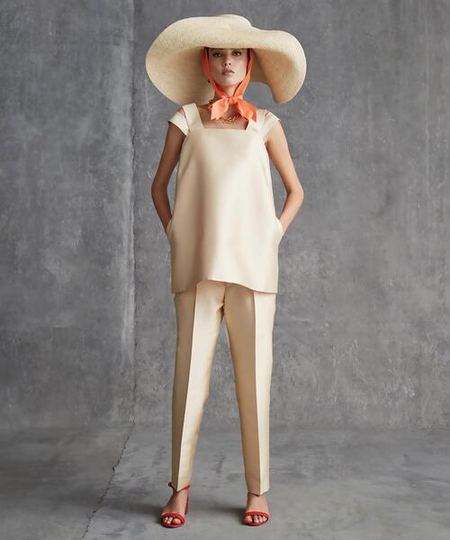 Drawer（ドゥロワー）の「＜Drawer（ドゥロワー）＞ ウールシルク