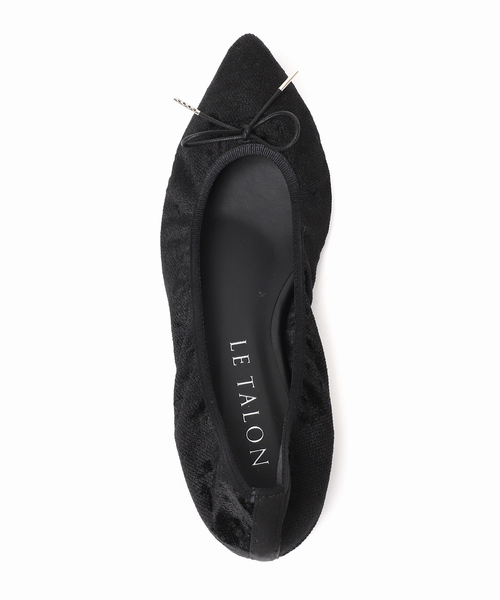 セール】《追加》ポインテッドギャザーバレエ（バレエシューズ）｜LE