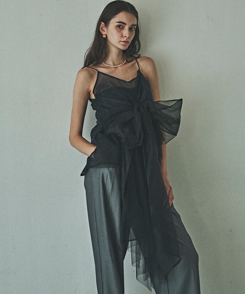 LA BELLE ETUDE（ラベルエチュード）の「マルチウェイリボンキャミ