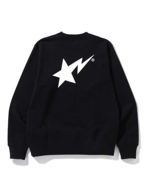 A BATHING APE（アベイシングエイプ）の「BAPE STA LOGO CREWNECK M